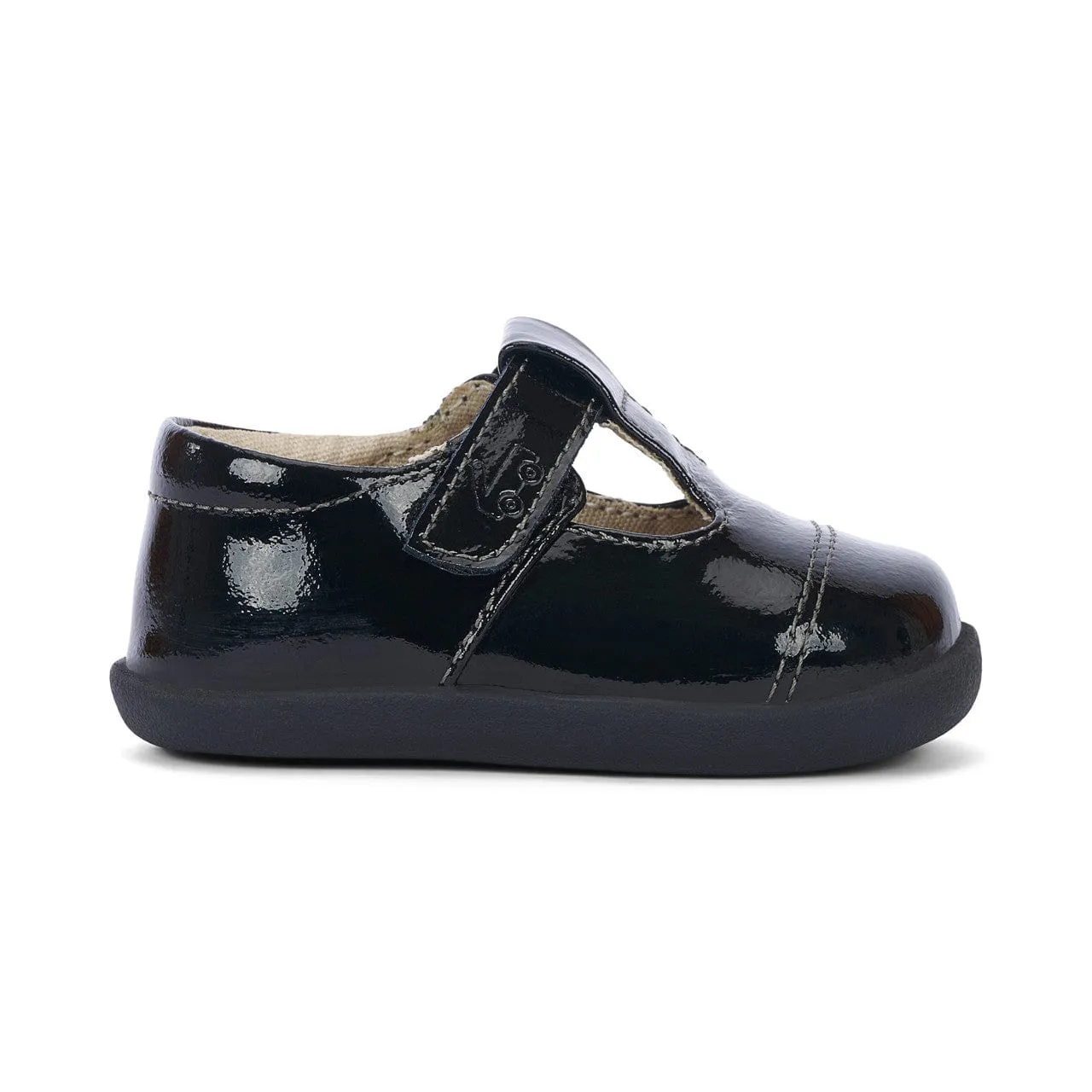 See Kai Run Bianca Mini Baby Shoes - Black Patent
