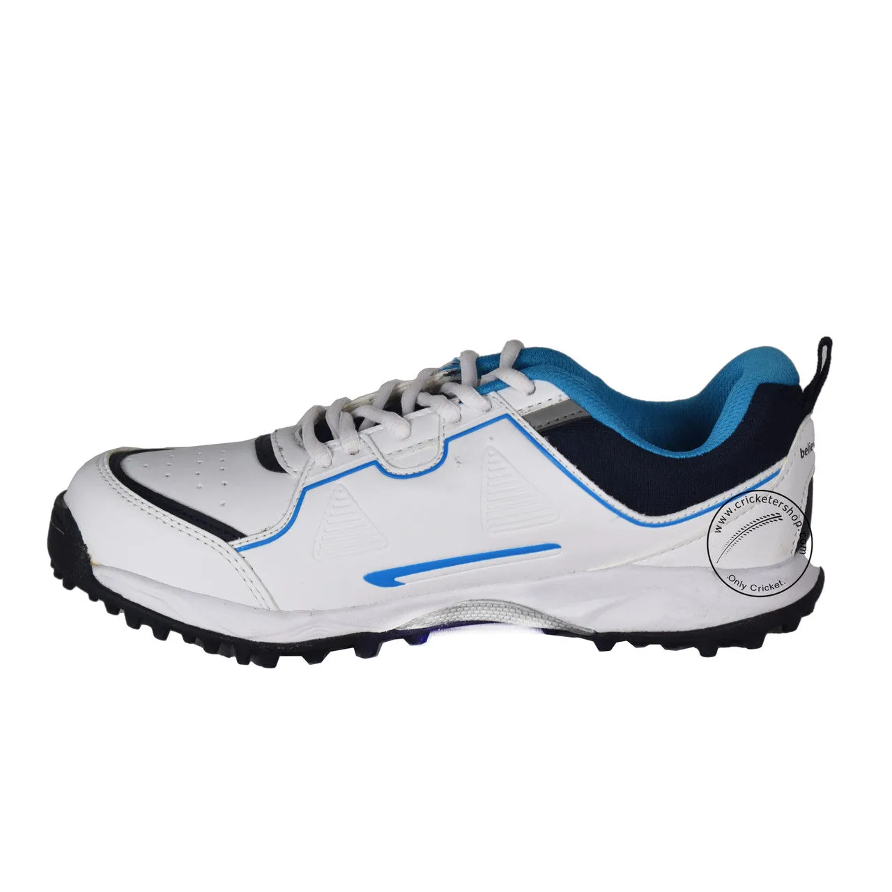 SG Club 5.0 Cricket Shoes Colour White Navy Teal