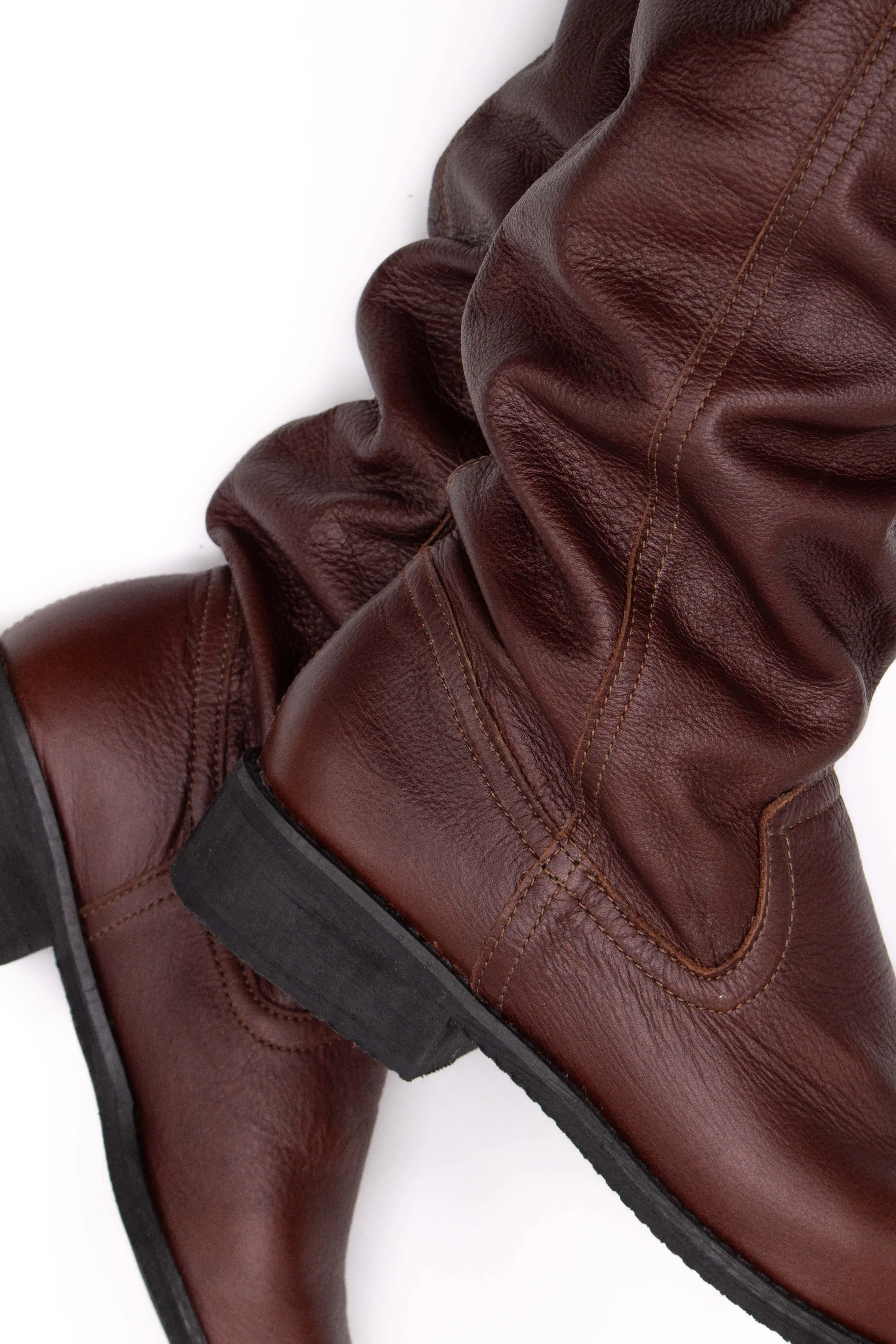 Slouchy Boot | Chestnut