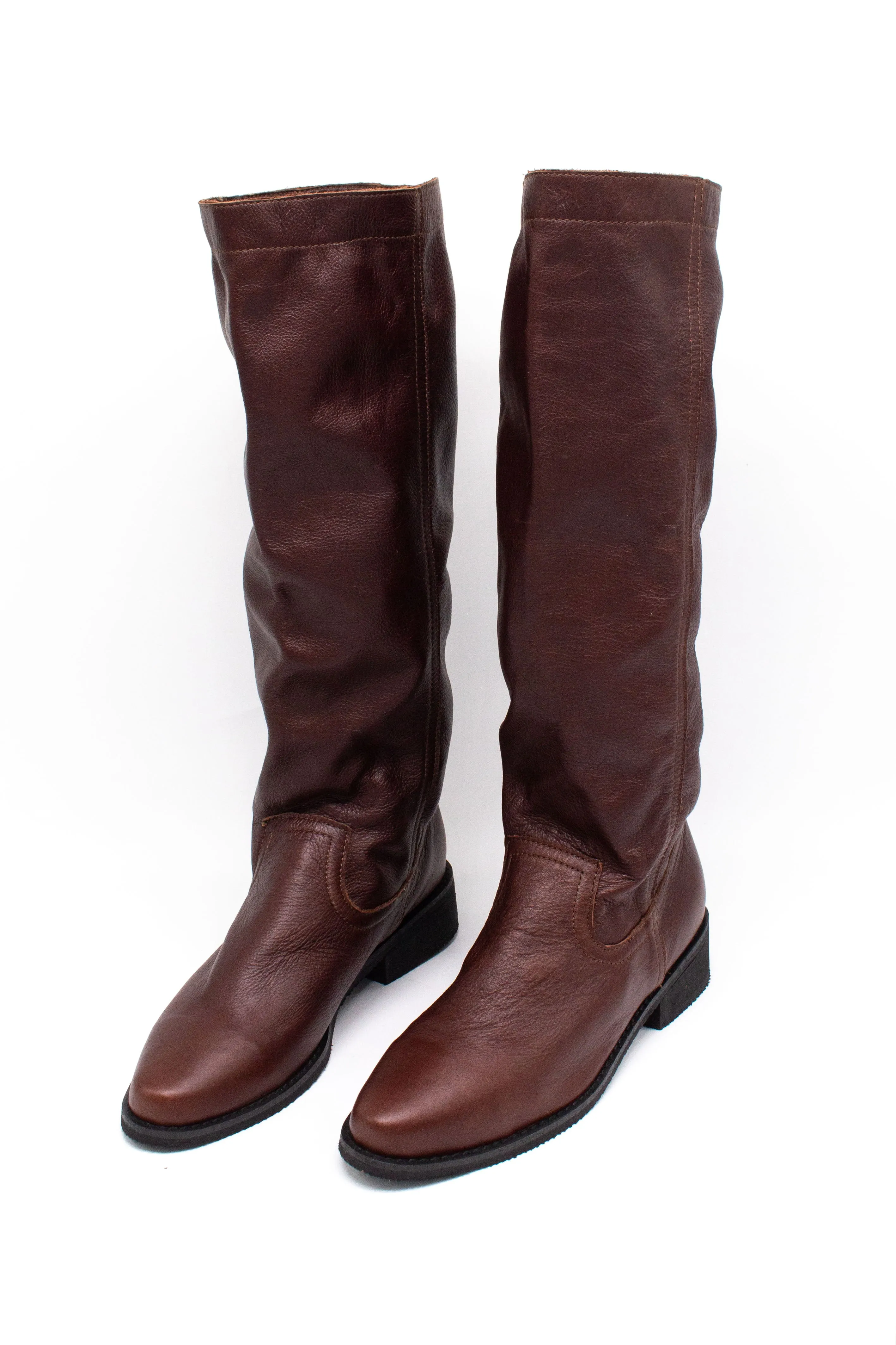 Slouchy Boot | Chestnut