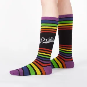 Sock It To Me Team Pride Junior Knee High Socks