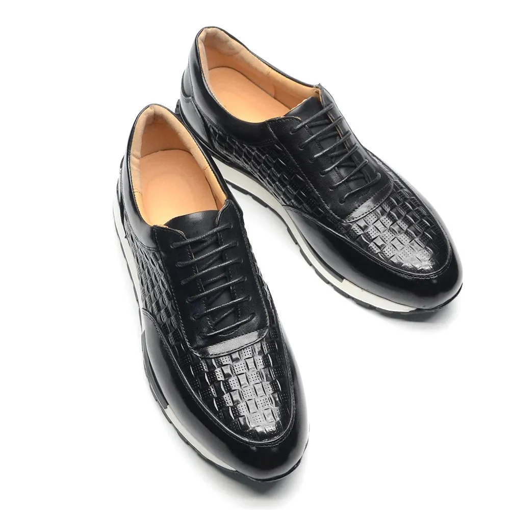 Sport Sneakers Men Leather Business Casual Shoes