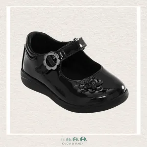 Stride Rite Girls Black Patent Dress Shoe - Holly (V3-85)
