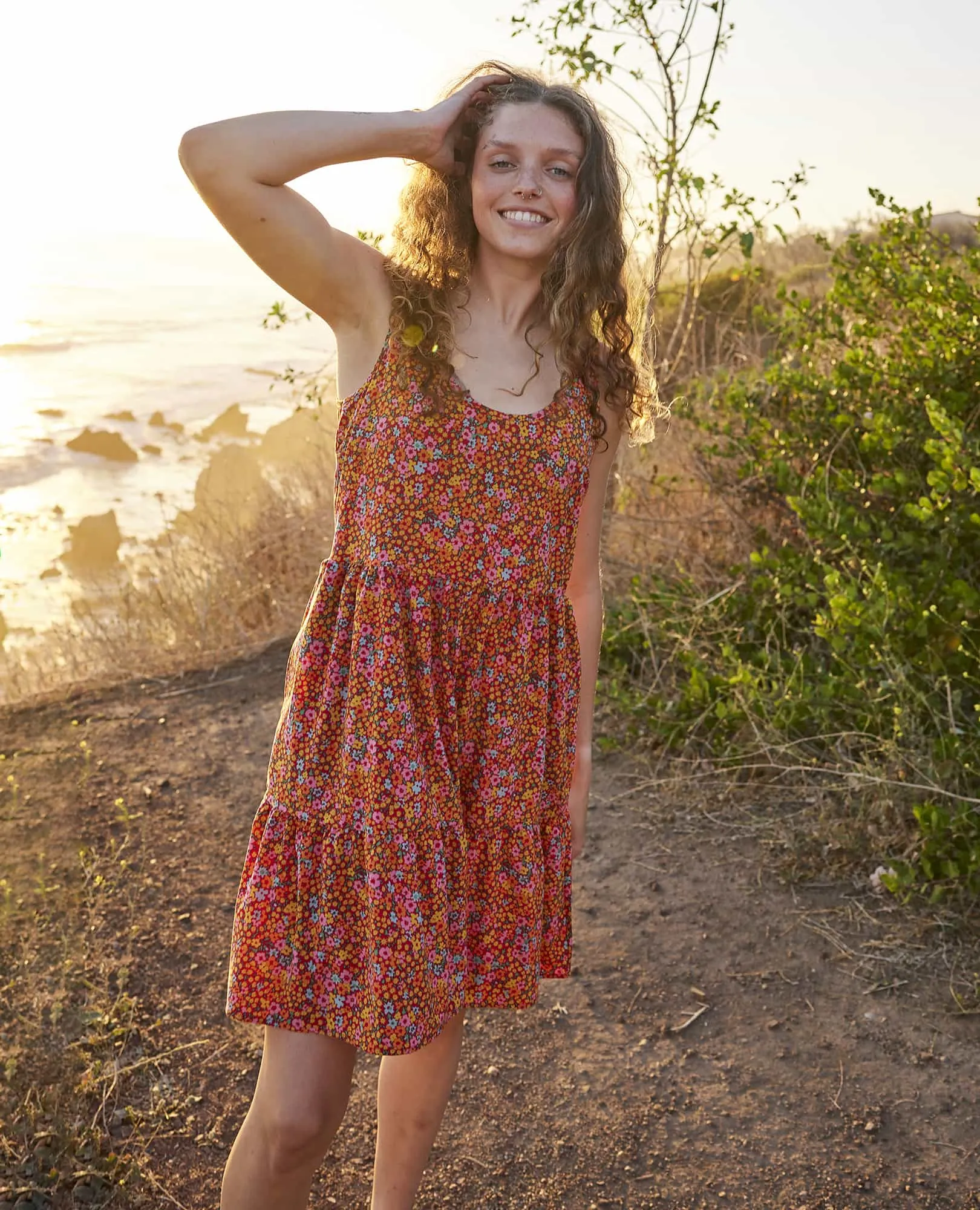 Sunkissed Sunsana Tiered Dress - SALE
