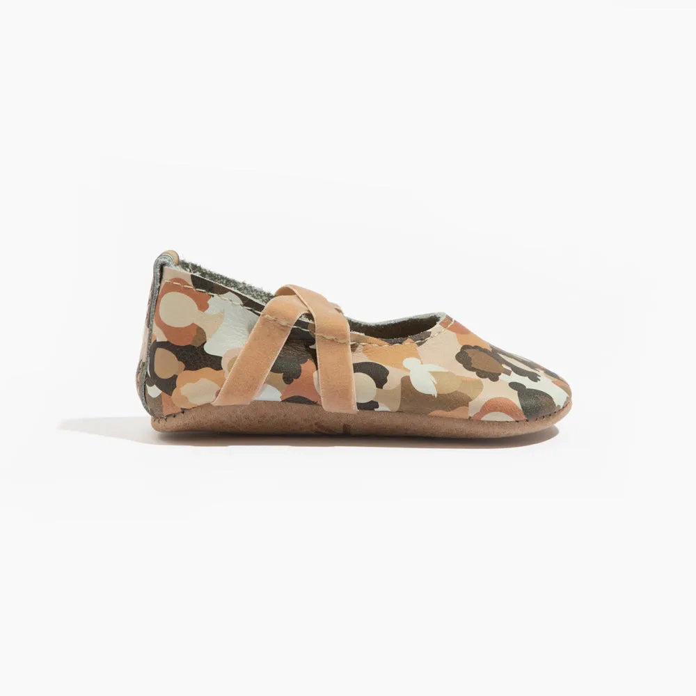 The Future Is Female Ballet Slipper Baby Shoe