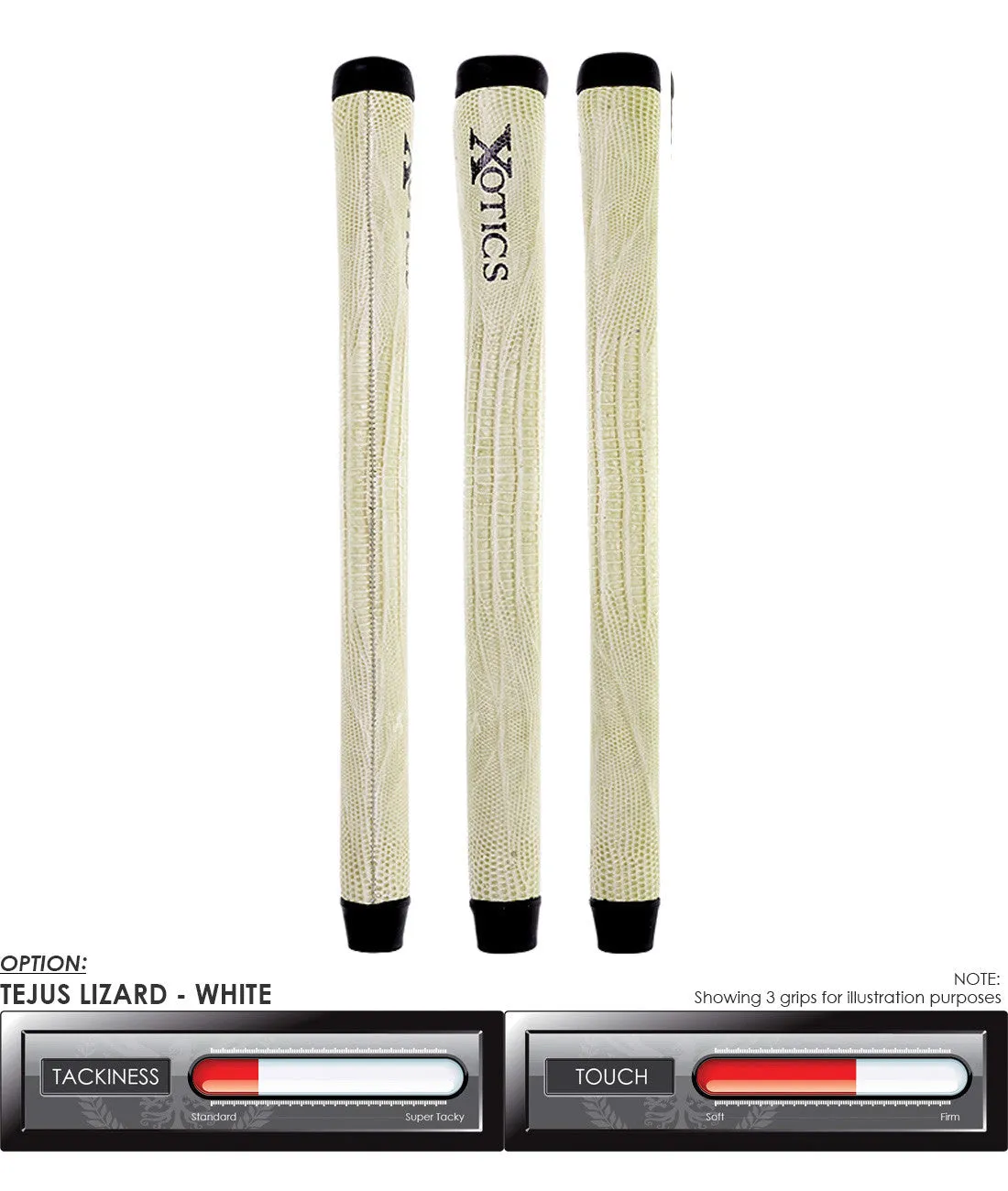 The Grip Master XOTICS Tejus Lizard Putter Sewn