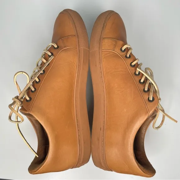 Thursday Boot Company Premier Low Top Leather Sneakers Men’s 9.5 Tan Brown
