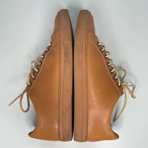 Thursday Boot Company Premier Low Top Leather Sneakers Men’s 9.5 Tan Brown