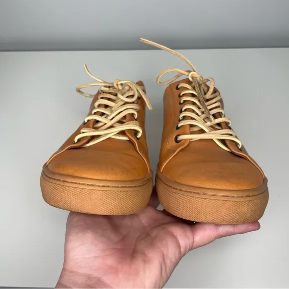 Thursday Boot Company Premier Low Top Leather Sneakers Men’s 9.5 Tan Brown