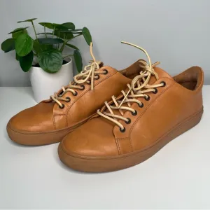 Thursday Boot Company Premier Low Top Leather Sneakers Men’s 9.5 Tan Brown