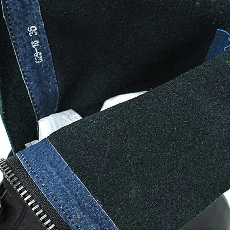 Women's Winter Retro Ultra Soft Synthetic Leather Mid-Calf Boots